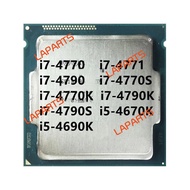 i7-4770 i7-4771 i7-4790 i7-4770S i7-4770K i7-4790K i7-4790S i5-4670K i5-4690K Quad Core CPU Processo