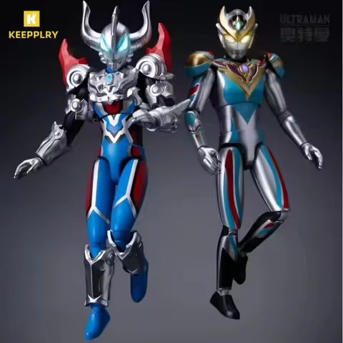 Keeppley Ultraman Building Blocks Super Armor Hero Radiant Style Decker Taiga Geed Educational Assem