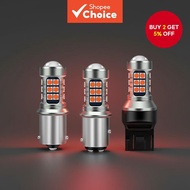 1Piece Car LED Brake Light T20 7440 W21W/7443/1157 BAY15D/1156 LED Tail Strobe Flash & Non Flash Lam