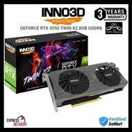 INNO3D GEFORCE RTX 3050 TWIN X2 8GB GDDR6 RTX3050