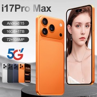 I17 Pro 5G  7.3inch Max Smartphone 16GB+1TB 8000mAh Cellphone Android 15 Dual Card Android Phone