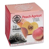 ※本月促銷※【即享萌茶】MlesnA Peach Apricot Tea曼斯納杏桃紅茶10入三角立體茶包/盒