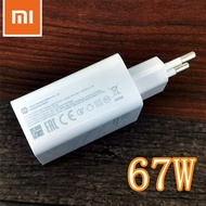 [ร้อน] ที่ชาร์จ12X Xiaomi 67W ค่าเทอร์โบที่ชาร์จความเร็วสูงปลั๊ักแปลงไฟสำหรับใช้ในยุโรป QC 4.0ของแท้