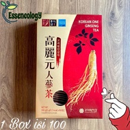 Korean One Red Ginseng Tea - Korean Ginseng Tea - 1 Box Contents 100S