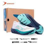 910 Nineten GEIST EKIDEN HYPERPULSE Running Shoes - White/ Navybiru