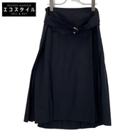 Burberry 8054207 黑色繫帶T卹，英國尺寸6（二手）