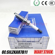 4ชิ้น SILZKAR7B11 22401-AA781 93482อิริเดียมหัวเทียนสำหรับ Subaru ฟอร์เรสเตอร์ซูบารุเลกาซี XV 22401A