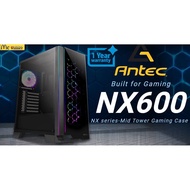 ถูกที่สุด!!! CASE (เคส) ANTEC NX600 Mid Tower Gaming Case - ประกัน 1 ปี ##ที่ชาร์จ อุปกรณ์คอม ไร้สาย หูฟัง เคส Airpodss ลำโพง Wireless Bluetooth คอมพิวเตอร์ USB ปลั๊ก เมาท์ HDMI สายคอมพิวเตอร์