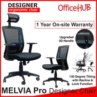 OFFICEHUB Executive Office Chair MELVIA PRO High Back Mid Back Chair Highback MidBack Chair Gaming C