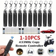 433mhz Remote Control Duplicator Universal Remote key Copy Clone Replacement Garage Door Keychain RF