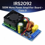 IRS2092 500W Mono Power Amplifier Board Class D - High Power, High Performance Audio Amplifier