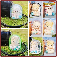 [KEYOO] Storage , 10cm Doll  Transparent Outdoor Bag,  Style Bag Decoration PVC Doll Accessories Dol
