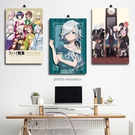 Custom Anime Photo Room Poster Waifu Spy Classroom Erna 20X30 | Zepeto Indonesia| Cheap Wooden Poste