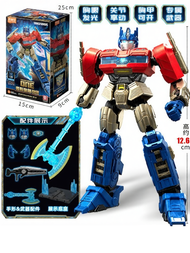 Brick | ตัวประกอบรูปของเล่นแท้ Transformers Optimus Prime สำหรับเด็กผู้ชาย