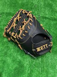 棒球世界全新 ZETT棒球一壘手專用手套(BPGT-81213)特價黑色反手用