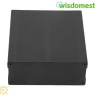 WISDOMEST Electronic Project , Matte Black 40*97*100mm Printed Circuit Board Instrument Box, Aluminu