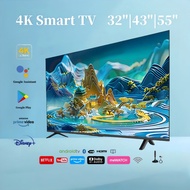 Google Smart TV 4K Ultra HD 32/43/55 inch Android TV 13.0 System LED TV Netflix Youtube Google Play
