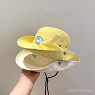 Sales Over 10,000 Korean Quick-Drying Bucket Hat Spring Summer Girls Sun Sunscreen Beach Children Ba