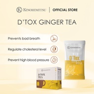 Kinohimitsu D'Tox Ginger Tea Bag 2g - Digestive Health Support, Slimming, Weight Loss, Strengthen Im