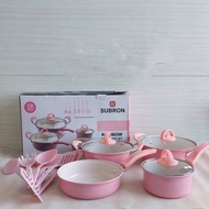 Cookware Set SUBRON 13 PCS Anti Lengket