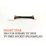 SUBARU XV ABOVE 2018 TV FREE SOCKET (PLUG&PLAY)