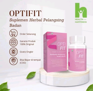 OPTIFIT Original Obat Diet Pelangsing Badan - Penurun Berat Badan Ampuh - Optifit Obat Herbal Diet B