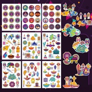 DIY Diwali Stickers 2025 Deepavali Decoration item Happy Diwali Festival Decor Deepavali Cartoon Sti