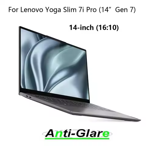 2X Ultra Clear/Anti-Glare/Anti Blue-Ray Screen Protector for Lenovo Yoga Slim 7i Pro (14’’ Gen 7) 2-