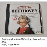 Beethoven Masters Of Classical Music Volume 3 CD (unsealed)