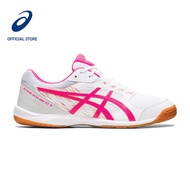 ASICS Unisex ATTACK HYPERBEAT 4 Table Tennis Shoes in White/Pink Glo