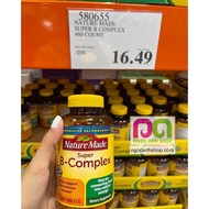 Natural Made Super B-Complex vitamin B pills – 460 pills