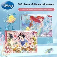 Disney Princess Puzzle for Girls 3-6 Years Old 100 200 Pieces White Cardboard Educational Toys 4-5 Y