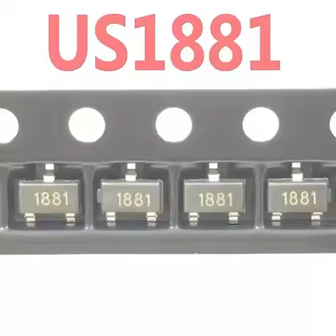 10PCS U18 Bipolar Latching Hall Effect Sensor, US1881LSE, US1881KSE, SMD Type, US1881 Sensor