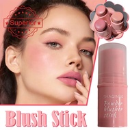 Moisturizing Blush Stick Multi-purpose Natural Facial Blush Makeup Girl Color Natural Stick Q6l8