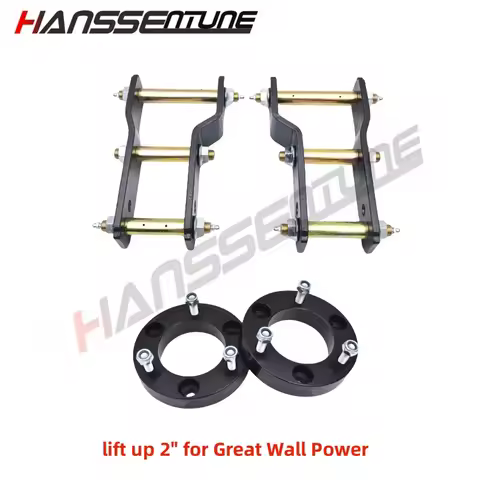 Car Chassis Accessories Extended 2 Inch Rear Kit Leaf G-Shackles And Lift 2.5" Up Front Spacer For G