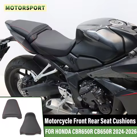 Motorcycle Seat Cusion FOR HONDA CB650R CBR650R E-CLUTCH 2024 2025 2026 CB 650R Passenger Rear Pilli