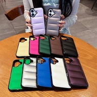 iphone 15 pro max case shockproof shockproof iphone case Solid Color Filled Cotton Leather Down Jack