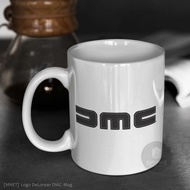 Mug, Symbol of DeLorean DMC Car Logo, Icon Ceramic Cup
