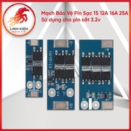 Convenient 1S 12A 16A 25A 3.2V Lipo4 Rechargeable Battery Protection Circuit Board