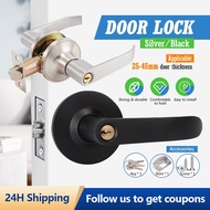 Doorknob Lever Type aluminium alloy Lockset Door Knob Anti-Corrosion Handle Lock With Keys