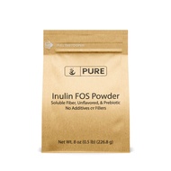 Pure Original Ingredients Inulin FOS Powder (8 oz) Always Pure, No Fillers Or Additives, Lab Verifie