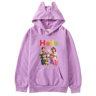 [In Stock] cocomelon Hoodies Fashion Cotton Blend Cartoon Girl's Children Hoodies Boys Girls Long Sleeves Anime Kids Clothing Autumn