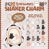 KitsuuKat Cat Shaker Keychain by KitsuuKart Keychain Cat Keychain