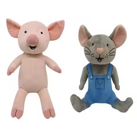 25cm If You Give A Mouse A Cookie Plush Toys Cute Soft Stuffed Educational Dolls For Kid Birthday Gi