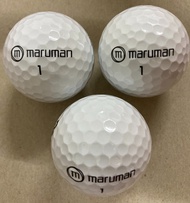 [BRAND NEW] 30PCS Maruman Best Korean Colour White Golf Ball With Tournament Distance And Soft Feel 