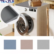 TEAZLE กันลื่น ที่คลุมเครื่องซักผ้า กันฝุ่นป้องกัน การอบแห้งอย่างรวดเร็ว ไมโครเวฟป้องกันหรือ ใช้งานได้จริง สีทึบทึบ พรมในห้องน้ำ อุปกรณ์สำหรับห้องครัว