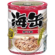 Aixia Umi-Can Mini Skipjack Tuna Canned Cat Food 60g x 3