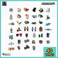 Minecraft 40 Characters toys minecraft model toys Children's gifts Full Set Children Action Mainan K