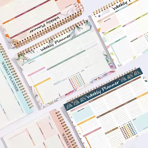 Weekly Planner To Do List Notepad 104 Page B5 Task Planning Pad Daily Checklist Todo Checkbox & Note