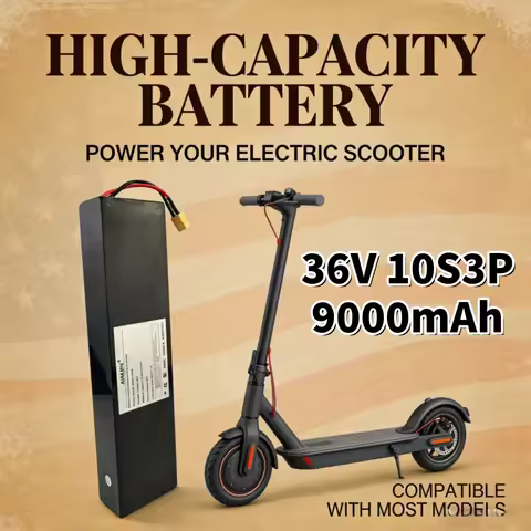 New 36V 9000mAh 10S3P 18650 Lithium Battery Pack for Kugoo S1 S2 S3/S3 Pro Scooter Battery Etc Acces